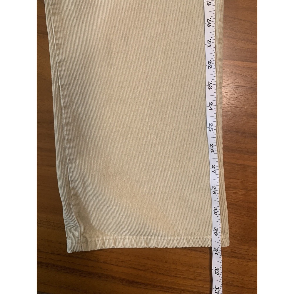 Patagonia Corduroy Pants Mens 30x31 Organic Cotton Beige Straight Gorpcore Cords - Picture 8 of 15